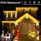 400 LED Christmas Lights Outdoor Waterproof, 33ft Icicle Lights for Outside 8 Modes with 75 Drops, Plug in Icicle Christmas Light Outdoor